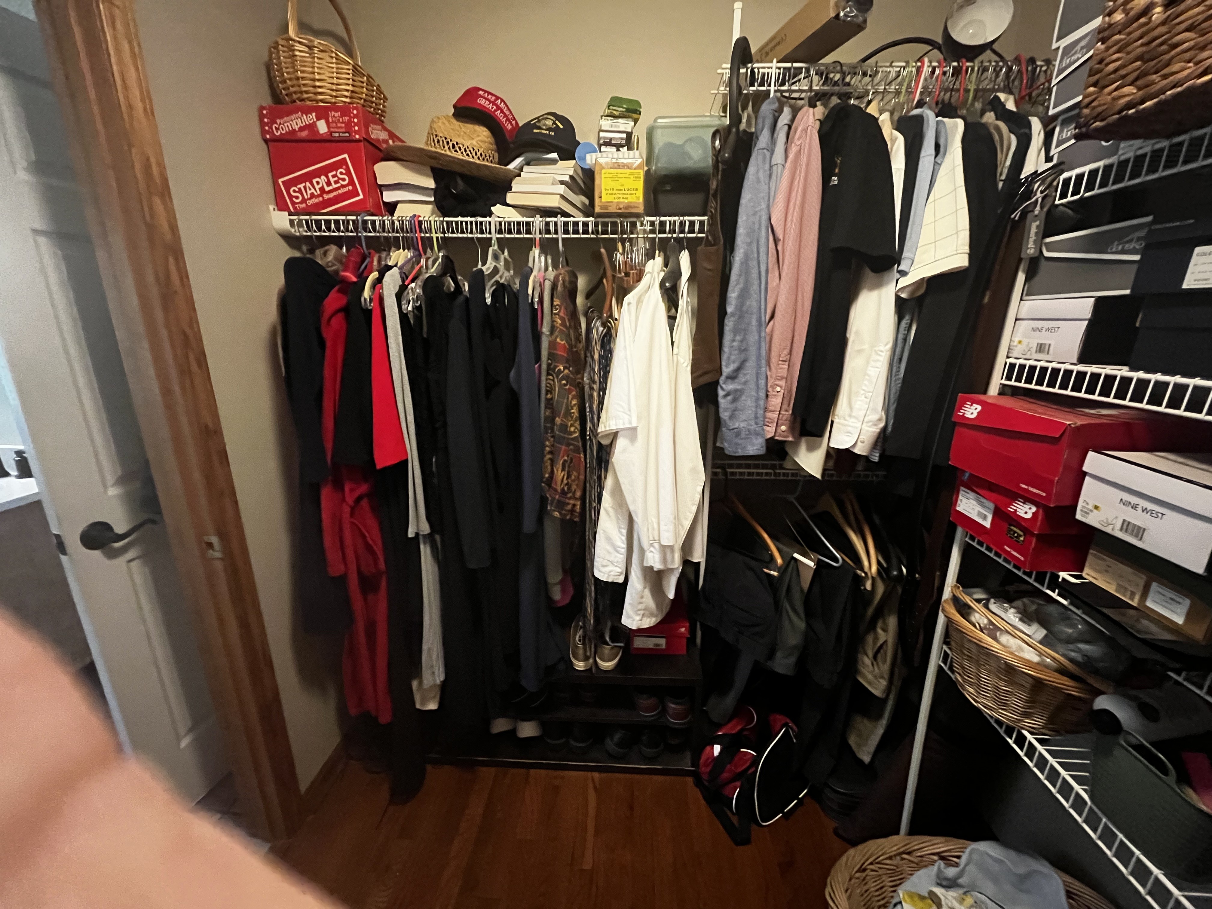 closet BEFORE
